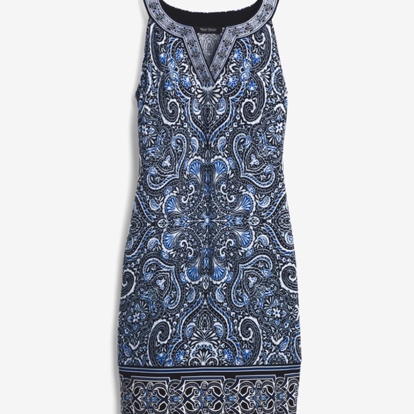 WHBM PAISLEY PRINT MINIDRESS Small - Picture 4 of 7